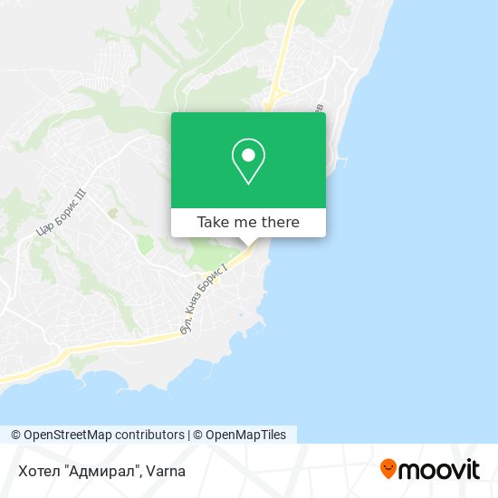 Хотел "Адмирал" map