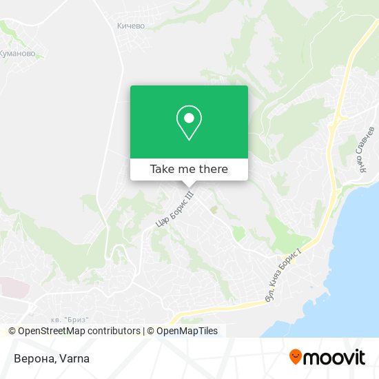 Верона map