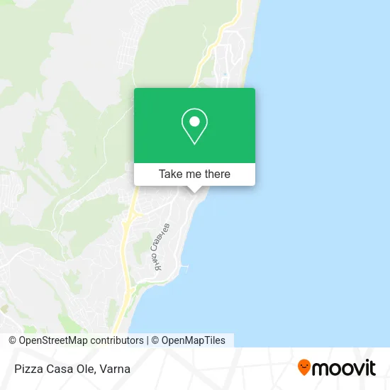 Карта Pizza Casa Ole