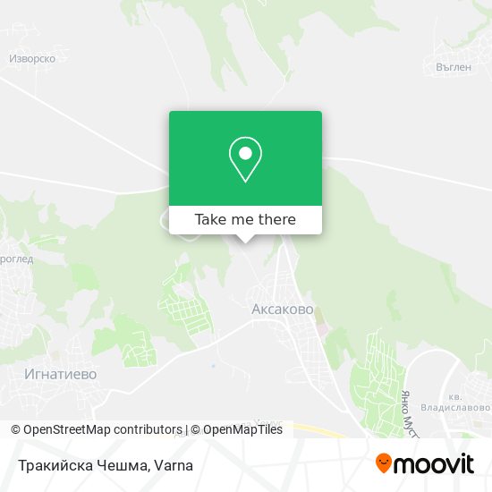 Тракийска Чешма map