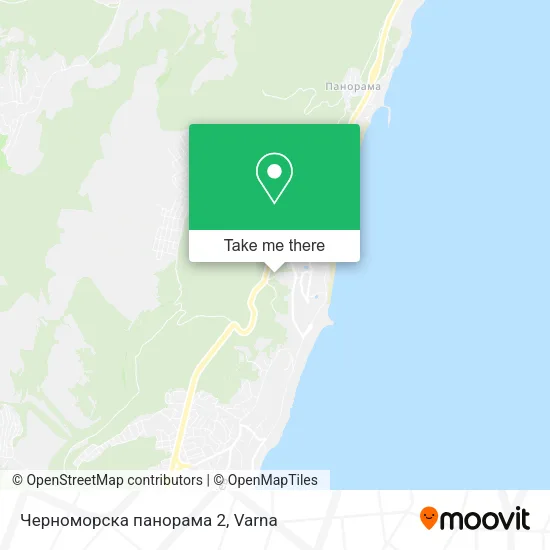 Карта Черноморска панорама 2