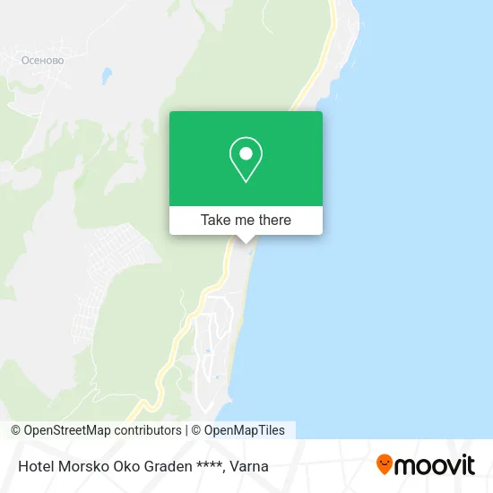 Карта Hotel Morsko Oko Graden ****