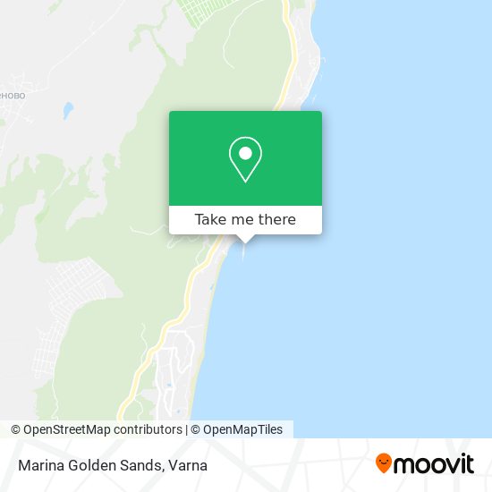 Marina Golden Sands map