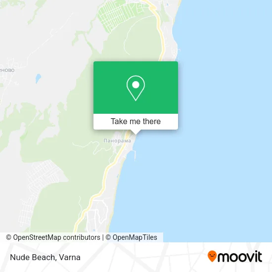 Карта Nude Beach