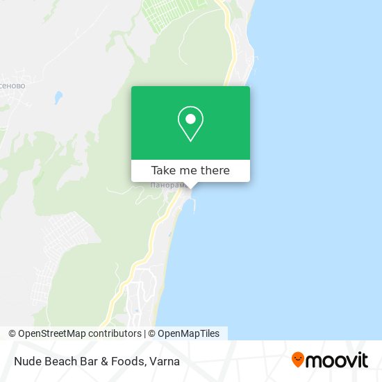 Nude Beach Bar & Foods map