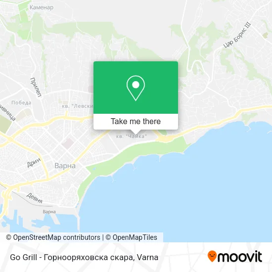 Карта Go Grill - Горнооряховска скара