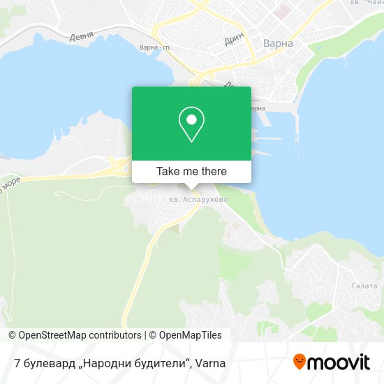 Карта 7 булевард „Народни будители“
