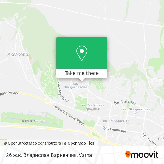 26 ж.к. Владислав Варненчик map