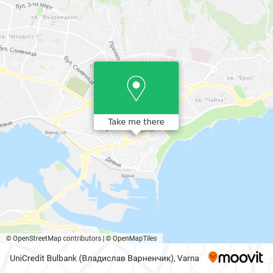 UniCredit Bulbank (Владислав Варненчик) map