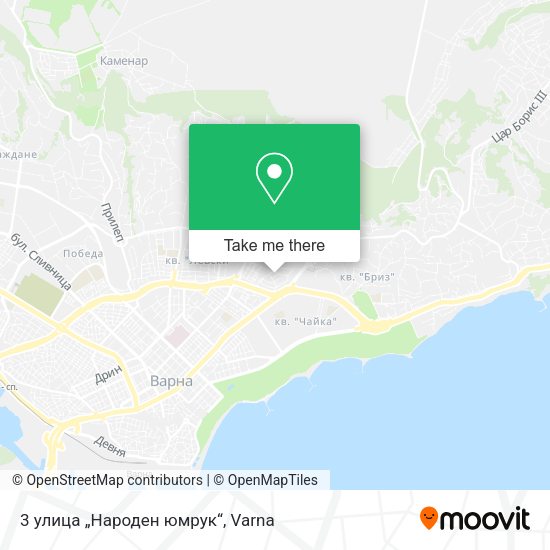 Карта 3 улица „Народен юмрук“