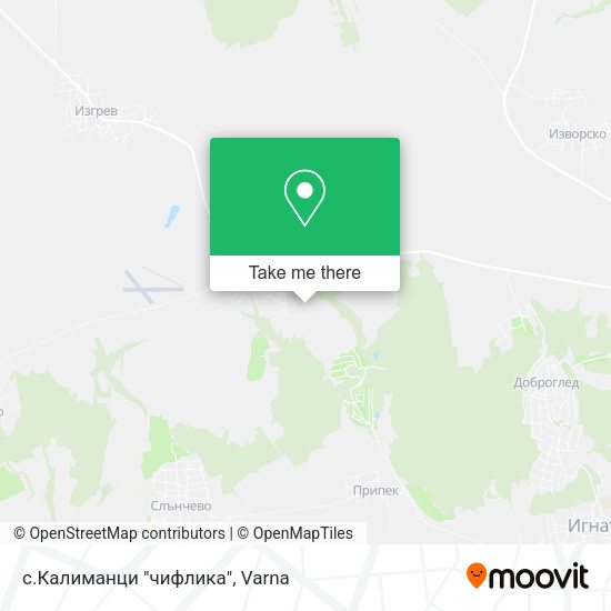 с.Калиманци "чифлика" map