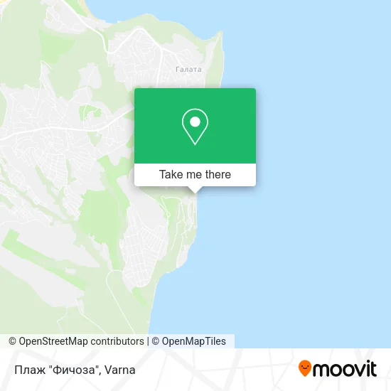 Плаж "Фичоза" map