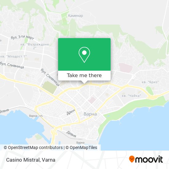 Casino Mistral map