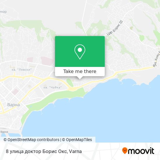 8 улица доктор Борис Окс map