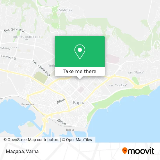 Карта Мадара