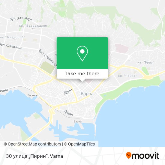 30 улица „Пирин“ map