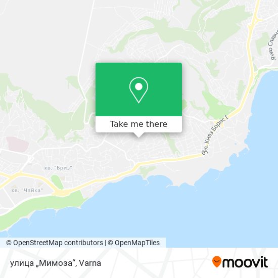 улица „Мимоза“ map