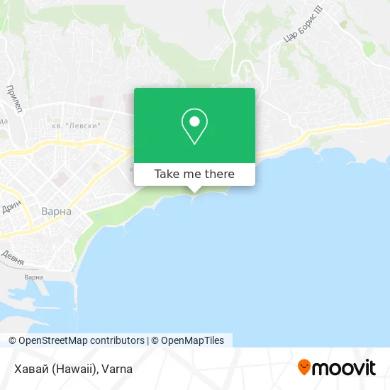 Карта Хавай (Hawaii)