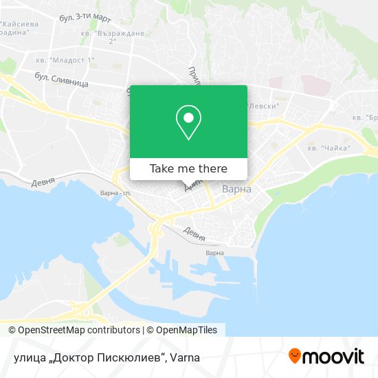 улица „Доктор Пискюлиев“ map