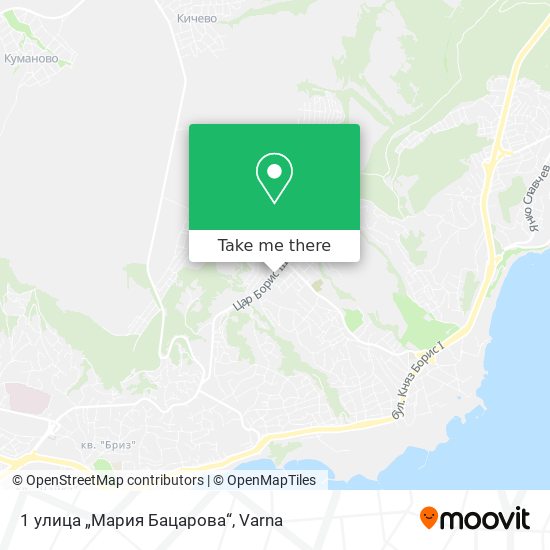 1 улица „Мария Бацарова“ map