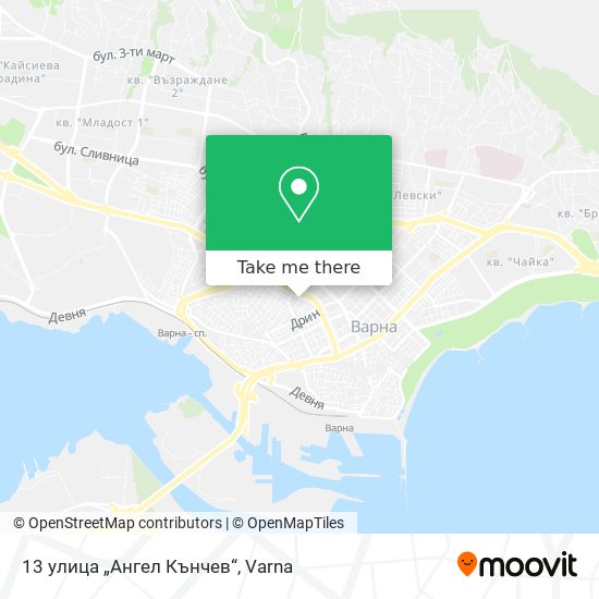13 улица „Ангел Кънчев“ map