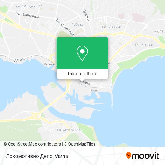 Карта Локомотивно Депо