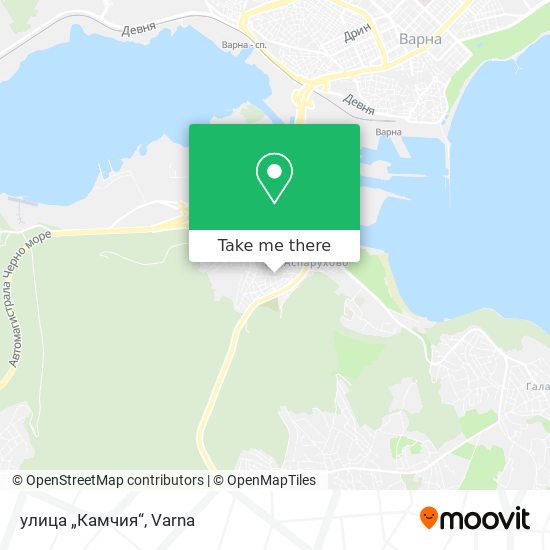 улица „Камчия“ map