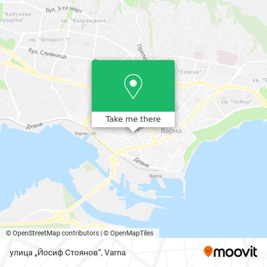 улица „Йосиф Стоянов“ map