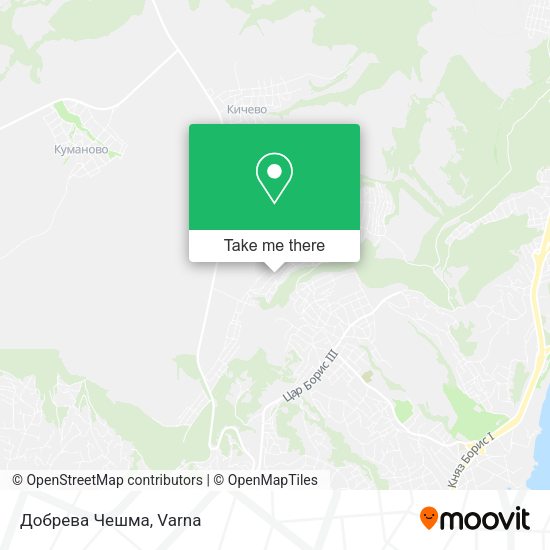 Добрева Чешма map