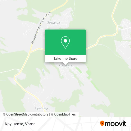 Карта Крушките