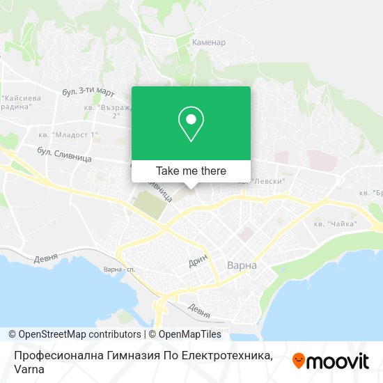Карта Професионална Гимназия По Електротехника