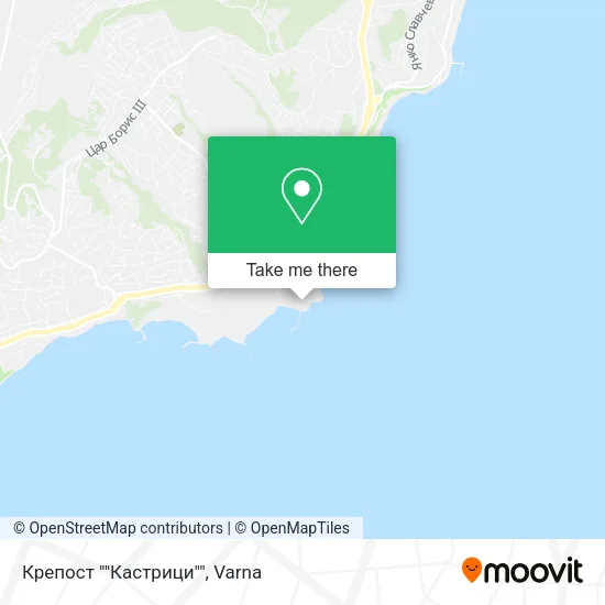 Карта Крепост ""Кастрици""