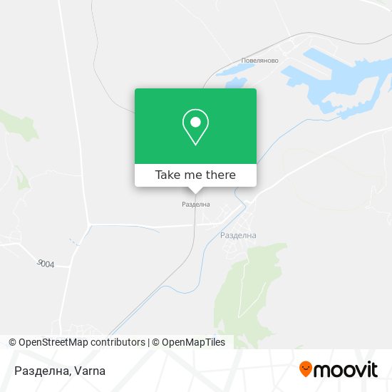 Карта Разделна