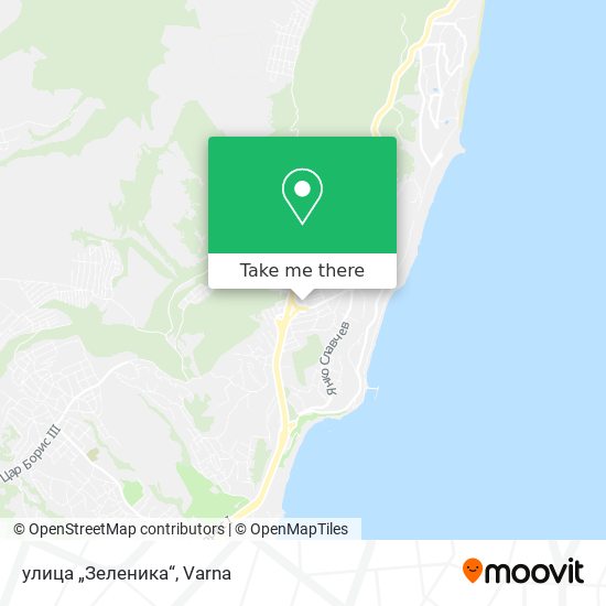 улица „Зеленика“ map