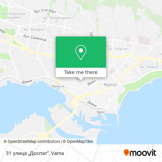 31 улица „Доспат“ map
