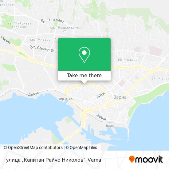 улица „Капитан Райчо Николов“ map