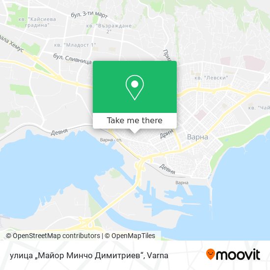 улица „Майор Минчо Димитриев“ map