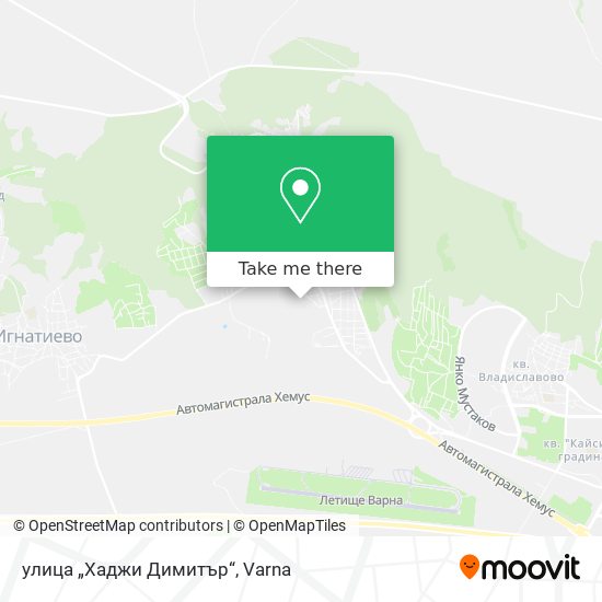 улица „Хаджи Димитър“ map