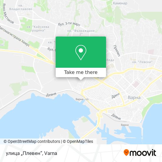 улица „Плевен“ map