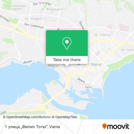 1 улица „Филип Тотю“ map