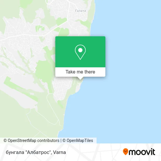 Карта бунгала "Албатрос"