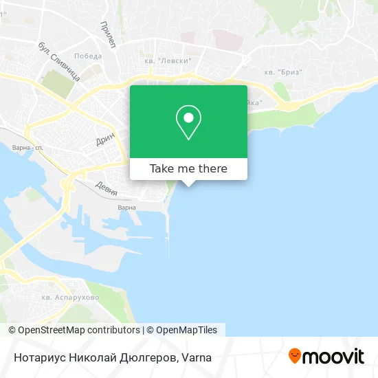 Карта Нотариус Николай Дюлгеров