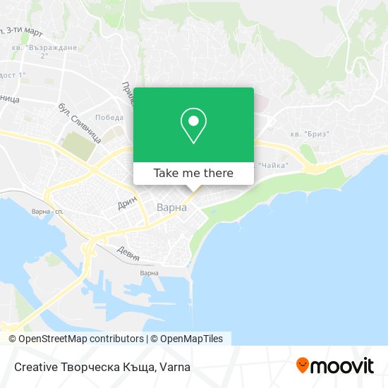 Creative Творческа Къща map