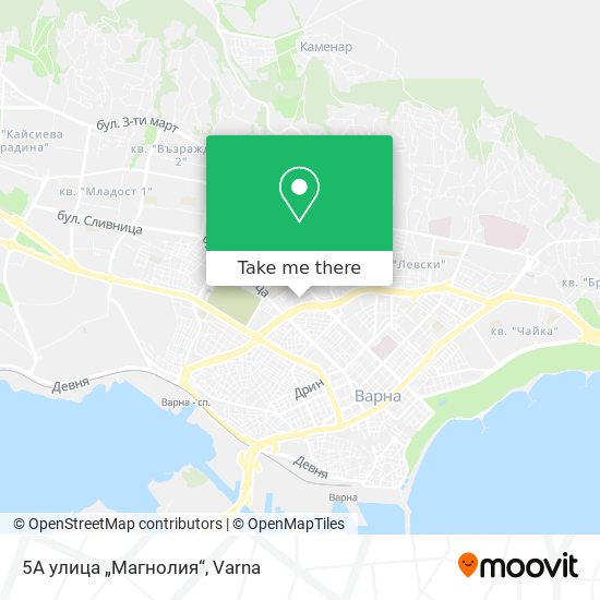 5А улица „Магнолия“ map