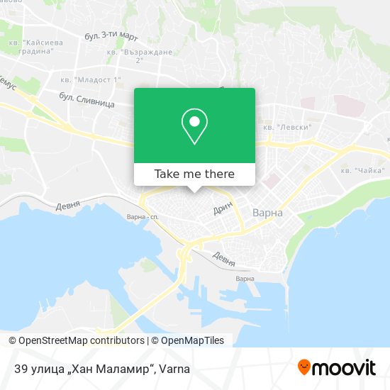 39 улица „Хан Маламир“ map