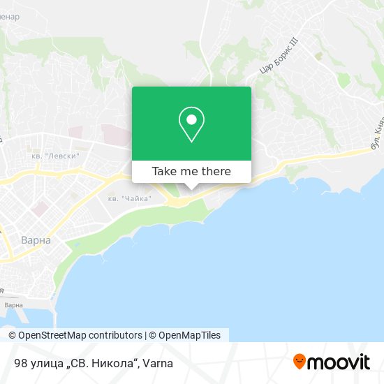 98 улица „СВ. Никола“ map