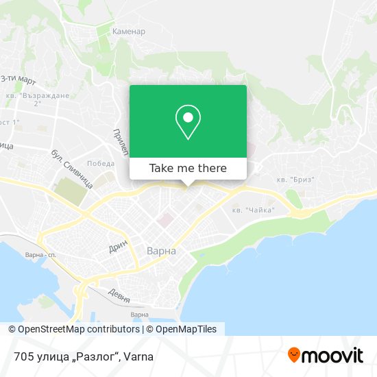 705 улица „Разлог“ map