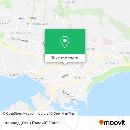 площад „Отец Паисий“ map