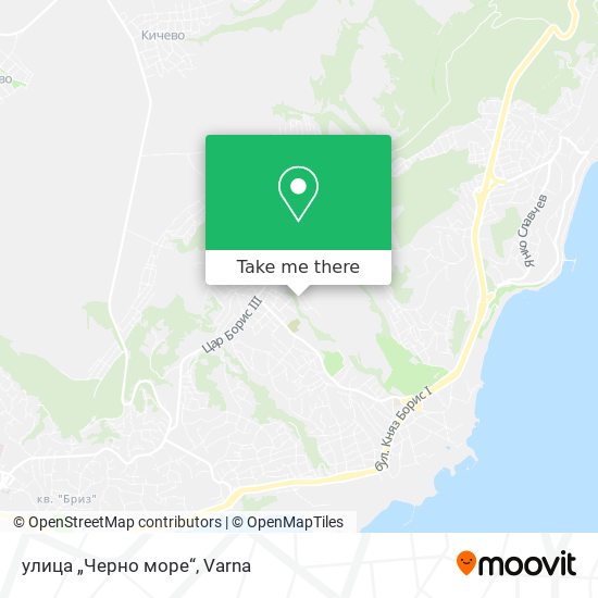 улица „Черно море“ map