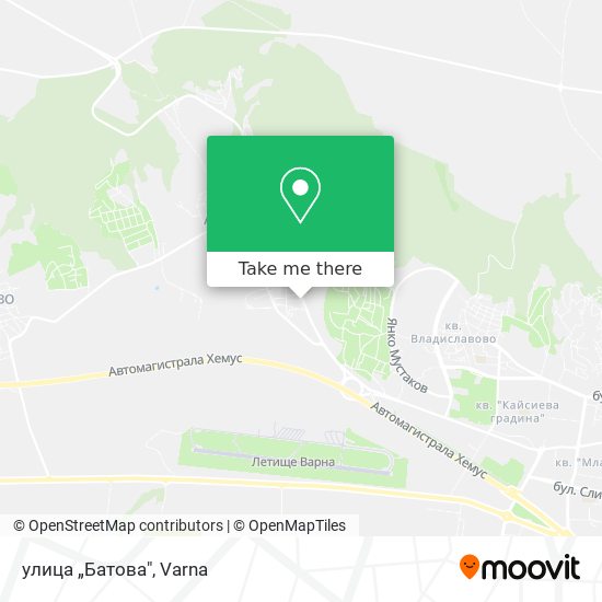 улица „Батова" map